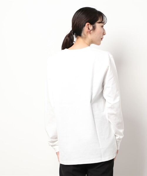 Kare/ME(カーミー)の「Kare/ME(カーミー)別注グリッター ロンT(Tシャツ/カットソー・レディース・ホワイト/ブラック・SMALL/MEDIUM/LARGE)」の4枚目の写真
