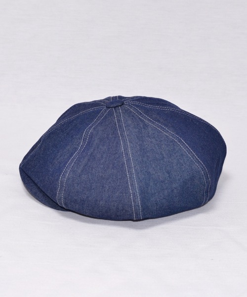 ANCHOR（アンカー）の「QUARTER GALLERY　デニムキャスケット（キャスケット・メンズ・ネイビー/グレー/ブラック/アイボリー・FREE）」の6枚目の写真
