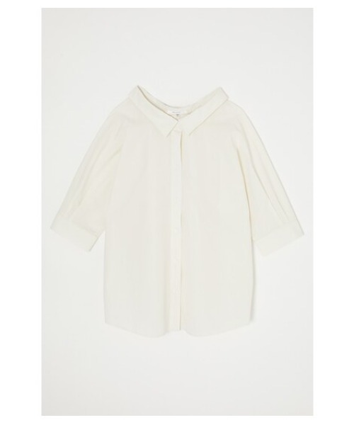 マウジー BACK GATHER BIG シャツ MOUSSY（マウジー）の「BACK GATHER シャツ（シャツ/ブラウス）」 - WEAR