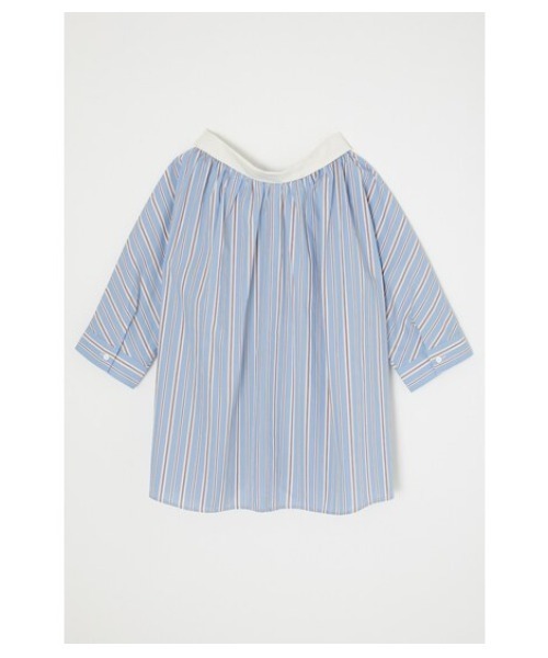 マウジー BACK GATHER BIG シャツ MOUSSY（マウジー）の「BACK GATHER シャツ（シャツ/ブラウス）」 - WEAR