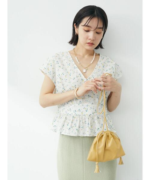Sugar spoon(シュガースプーン)の「■SS LIBERTYptデミドルマン ブラウス(シャツ/ブラウス・レディース・オフホワイト/ブラック・FREE)」の21枚目の写真