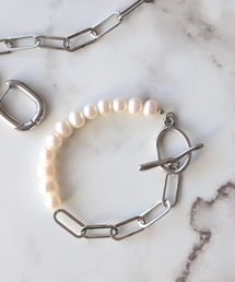 MIXTO | Pamela/ 淡水パールゴールドブレスレット(ブレスレット)