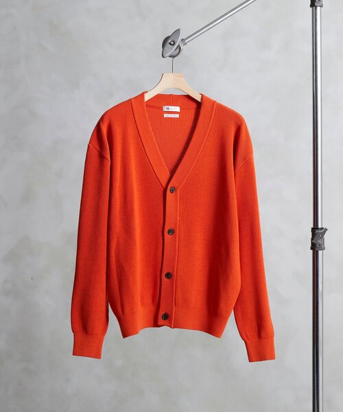 tk.TAKEO KIKUCHI（ティーケータケオキクチ）の「◆カラーニットカーディガン（カーディガン/ボレロ・メンズ・ブラック/グリーン/オレンジ/ブルー・02/03）」の4枚目の写真