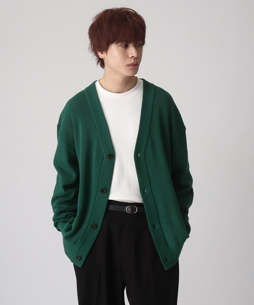 tk.TAKEO KIKUCHI（ティーケータケオキクチ）の「◆カラーニットカーディガン（カーディガン/ボレロ・メンズ・ブラック/グリーン/オレンジ/ブルー・02/03）」の15枚目の写真