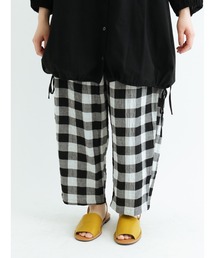 Samansa Mos2 | ダブルガーゼパンツ(その他パンツ)