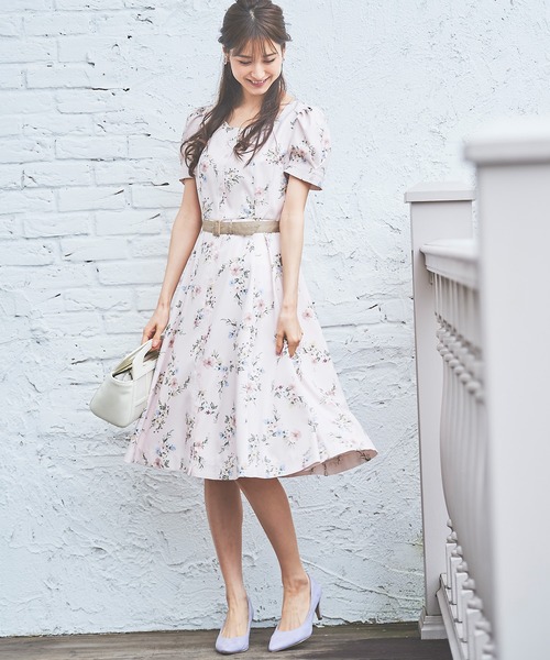 LAISSE PASSE（レッセパッセ）の「Floret プリントワンピース