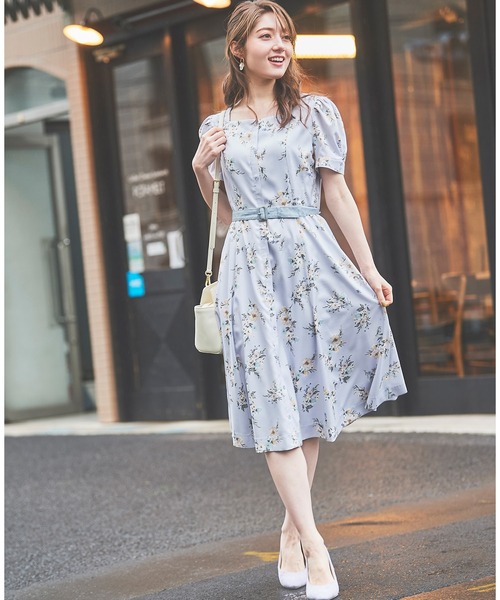 LAISSE PASSE（レッセパッセ）の「Floret プリントワンピース