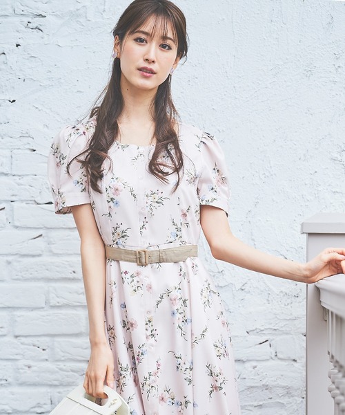 LAISSE PASSE（レッセパッセ）の「Floret プリントワンピース