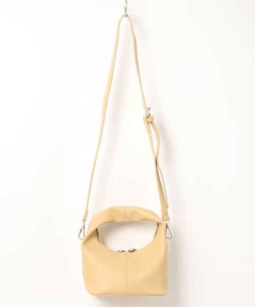 yuue' ( wear )(ユーイ)の「2wayワンハンドルミニバッグ(ハンドバッグ・レディース・ホワイト/カーキ/イエロー/ブラック・FREE)」の5枚目の写真