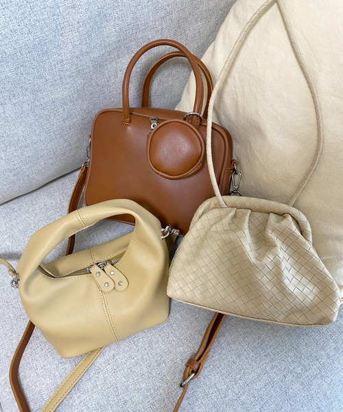 yuue' ( wear )(ユーイ)の「2wayワンハンドルミニバッグ(ハンドバッグ・レディース・ホワイト/カーキ/イエロー/ブラック・FREE)」の21枚目の写真