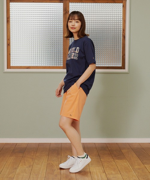 Arnold Palmer（アーノルドパーマー）の「ドライストレッチ シェア ショートパンツ（その他パンツ・レディース・インディゴブルー/オレンジ/ピンク/グリーン・L/M/XS/S/LL）」の17枚目の写真