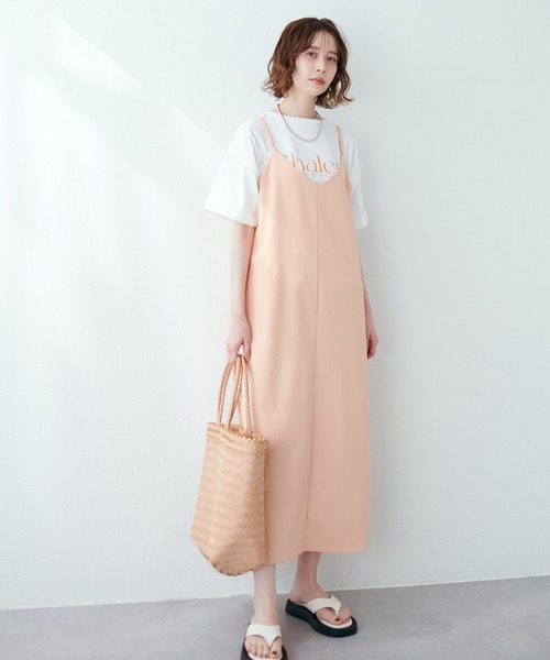 natural couture(ナチュラルクチュール)の「旬な1着 袖口ロールアップビッグロゴT(Tシャツ/カットソー・レディース・オフホワイト/ブラック/グレー/ピンク/その他2/その他1・FREE)」の9枚目の写真