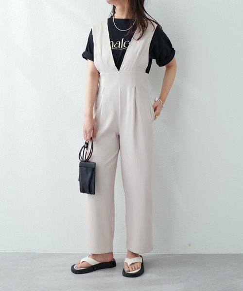 natural couture(ナチュラルクチュール)の「旬な1着 袖口ロールアップビッグロゴT(Tシャツ/カットソー・レディース・オフホワイト/ブラック/グレー/ピンク/その他2/その他1・FREE)」の18枚目の写真