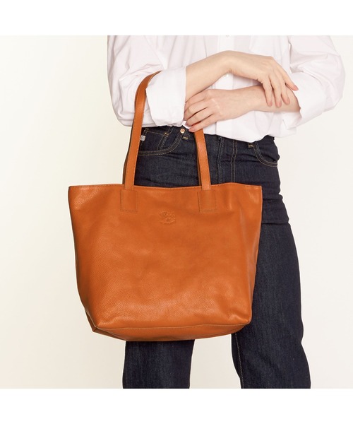 IL BISONTE（イルビゾンテ）の「IL BISONTE / ORIGINAL LEATHER / トートバッグ（トートバッグ・レディース・ダークブラウン/ブラック/ライトブラウン/ナチュラル/グレー/ネイビー/グリーン/オリーブ・FREE）」の15枚目の写真