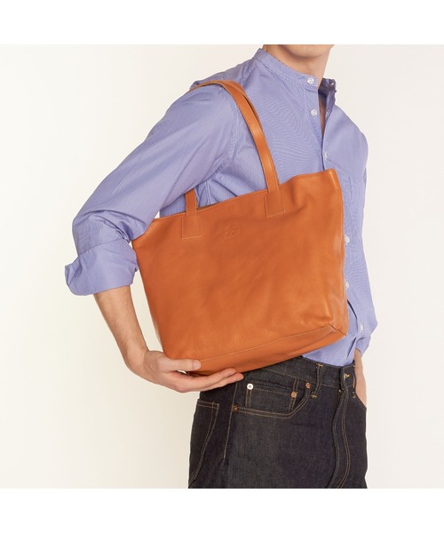 IL BISONTE（イルビゾンテ）の「IL BISONTE / ORIGINAL LEATHER / トートバッグ（トートバッグ・レディース・ダークブラウン/ブラック/ライトブラウン/ナチュラル/グレー/ネイビー/グリーン/オリーブ・FREE）」の12枚目の写真