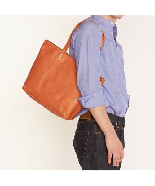 IL BISONTE（イルビゾンテ）の「IL BISONTE / ORIGINAL LEATHER / トートバッグ（トートバッグ・レディース・ダークブラウン/ブラック/ライトブラウン/ナチュラル/グレー/ネイビー/グリーン/オリーブ・FREE）」の11枚目の写真