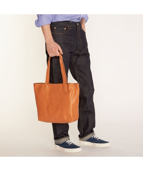 IL BISONTE（イルビゾンテ）の「IL BISONTE / ORIGINAL LEATHER / トートバッグ（トートバッグ・レディース・ダークブラウン/ブラック/ライトブラウン/ナチュラル/グレー/ネイビー/グリーン/オリーブ・FREE）」の10枚目の写真