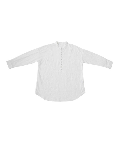 antiqua（アンティカ）の「テクニック不要！ペイズリー柄刺繍シャツ（シャツ/ブラウス・レディース・ブラック/オフホワイト・FREE）」の11枚目の写真
