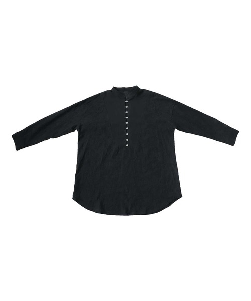 antiqua（アンティカ）の「テクニック不要！ペイズリー柄刺繍シャツ（シャツ/ブラウス・レディース・ブラック/オフホワイト・FREE）」の12枚目の写真