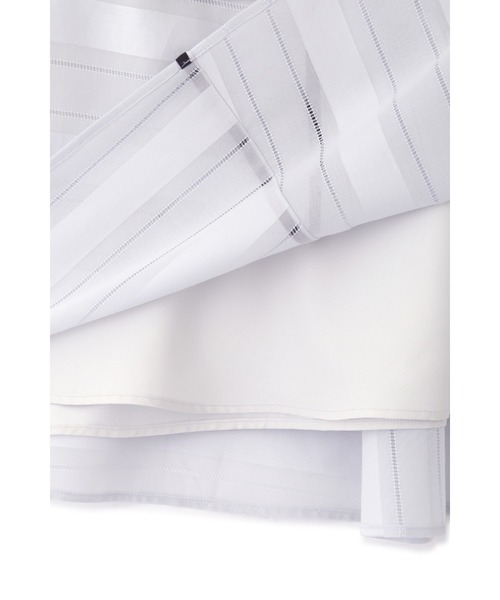 JILL STUART（ジルスチュアート）の「◆《Endy ROBE》ケニースカート（スカート・レディース・ホワイト/ブルー・2/0/4）」の8枚目の写真