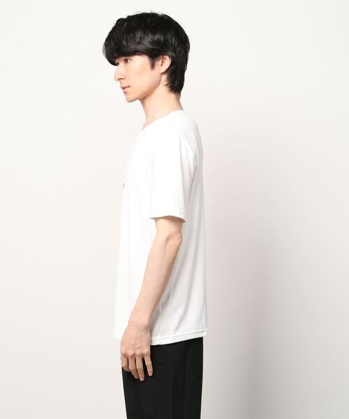 Bling Leads（ブリングリーズ）の「ワンポイント プリント Tシャツ（Tシャツ/カットソー・メンズ・ホワイト/ブラック/カーキ・M/L/XL）」の4枚目の写真