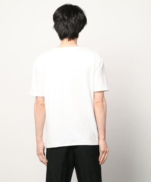 Bling Leads（ブリングリーズ）の「ワンポイント プリント Tシャツ（Tシャツ/カットソー・メンズ・ホワイト/ブラック/カーキ・M/L/XL）」の5枚目の写真