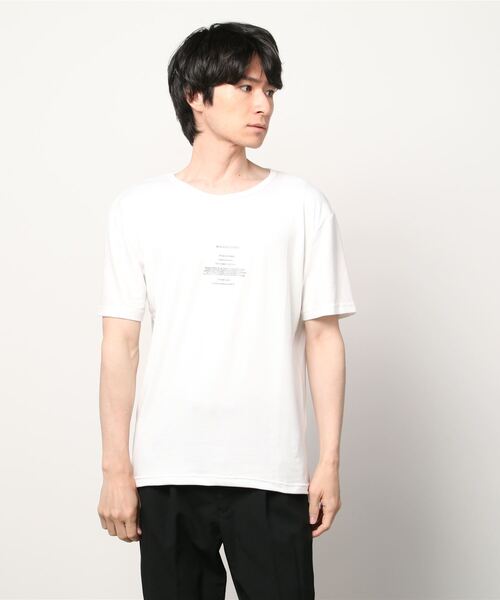 Bling Leads（ブリングリーズ）の「ワンポイント プリント Tシャツ（Tシャツ/カットソー・メンズ・ホワイト/ブラック/カーキ・M/L/XL）」の6枚目の写真