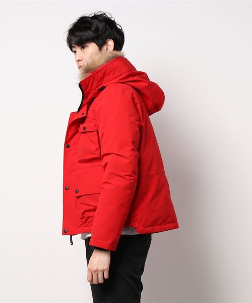 ARCTIC EXPLORER（アークティックエクスプローラー）の「ARCTIC EXPLORER/アークティックエクスプローラー/SPECNEZ（ダウンジャケット/コート・メンズ・レッド・MEDIUM/X-SMALL）」の14枚目の写真