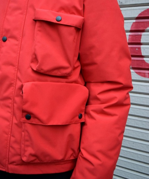 ARCTIC EXPLORER（アークティックエクスプローラー）の「ARCTIC EXPLORER/アークティックエクスプローラー/SPECNEZ（ダウンジャケット/コート・メンズ・レッド・MEDIUM/X-SMALL）」の10枚目の写真
