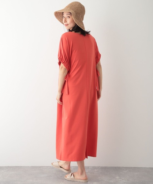 LEPSIM（レプシィム）の「ソデギャザーワンピース　276853（ワンピース・レディース・ブラック/カーキ/オレンジ・FREE）」の14枚目の写真