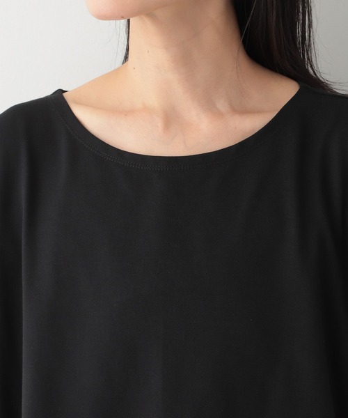 LEPSIM（レプシィム）の「ソデギャザーワンピース　276853（ワンピース・レディース・ブラック/カーキ/オレンジ・FREE）」の8枚目の写真