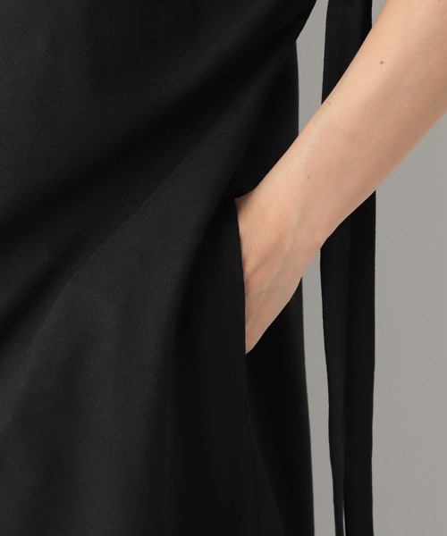 LEPSIM（レプシィム）の「ソデギャザーワンピース　276853（ワンピース・レディース・ブラック/カーキ/オレンジ・FREE）」の4枚目の写真