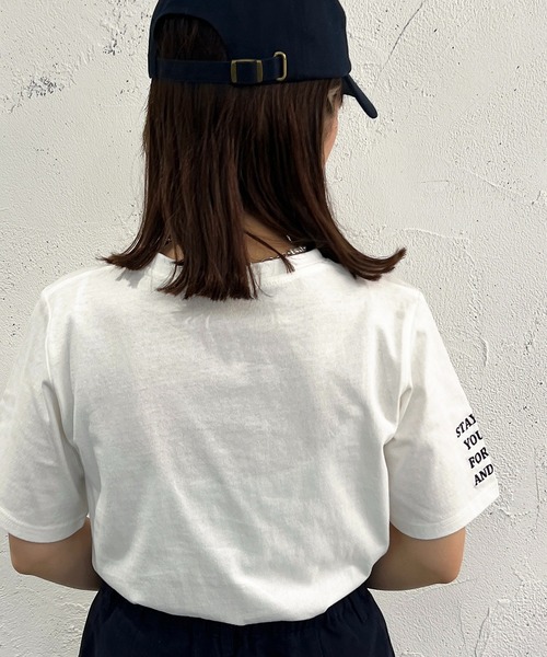 apres jour mignon（アプレジュールミニョン）の「アソートシュエットTシャツ2【ZOZOTOWN限定アイテム】（Tシャツ/カットソー・レディース・オフホワイト/その他/ホワイト系その他3/ブラック/オレンジ/ホワイト系その他2/イエロー/ブラック系その他/ピンク/ホワイト系その他・X-LARGE/フリー）」の13枚目の写真