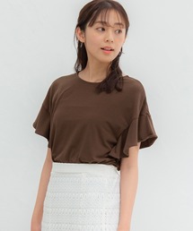 Honeys | 袖フリルＴシャツ(Tシャツ/カットソー)