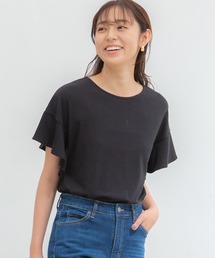 Honeys | 袖フリルＴシャツ(Tシャツ/カットソー)