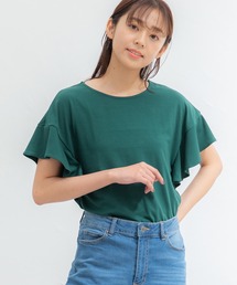 Honeys | 袖フリルＴシャツ(Tシャツ/カットソー)