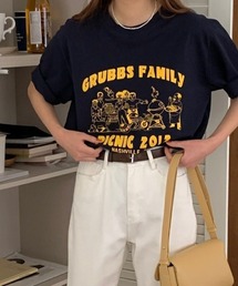 MANGROVE | フロントプリントルーズTEE(Tシャツ/カットソー)