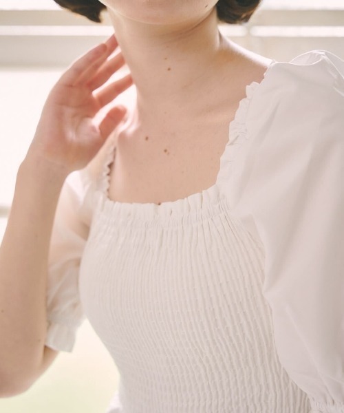 MIRO AMURETTE（ミロアミュレット）の「white frill allinone（つなぎ/オールインワン・レディース・ホワイト・FREE）」の9枚目の写真