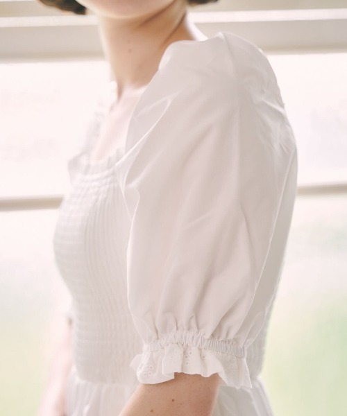 MIRO AMURETTE（ミロアミュレット）の「white frill allinone（つなぎ/オールインワン・レディース・ホワイト・FREE）」の10枚目の写真