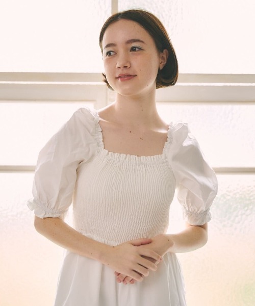 MIRO AMURETTE（ミロアミュレット）の「white frill allinone（つなぎ/オールインワン・レディース・ホワイト・FREE）」の5枚目の写真