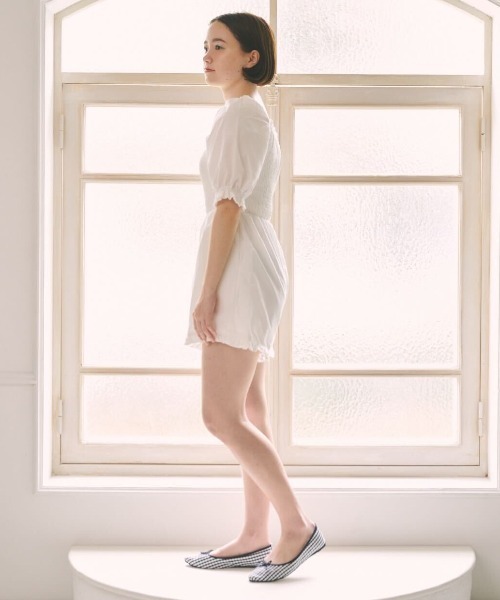 MIRO AMURETTE（ミロアミュレット）の「white frill allinone（つなぎ/オールインワン・レディース・ホワイト・FREE）」の3枚目の写真