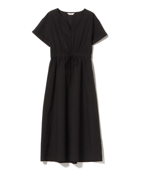 BEAMS HEART（ビームスハート）の「BEAMS HEART / 前釦 スキッパーネック ワンピース（ワンピース・レディース・ブラック/ベージュ/パープル系その他・ONESIZE）」の20枚目の写真