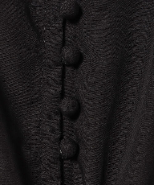 BEAMS HEART（ビームスハート）の「BEAMS HEART / 前釦 スキッパーネック ワンピース（ワンピース・レディース・ブラック/ベージュ/パープル系その他・ONESIZE）」の21枚目の写真