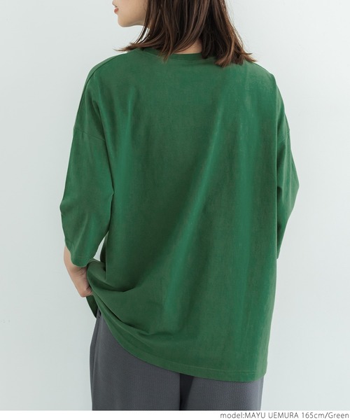 coca(coca)(コカ)の「カラーアソートビッグTee(Tシャツ/カットソー・レディース・ホワイト/その他/ワインレッド/チャコールグレー/グリーン/イエロー・ONE SIZE)」の16枚目の写真