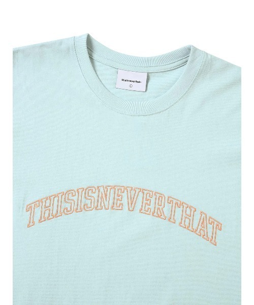 thisisneverthat T-Logo Tee ヘザーグレー Sサイズ セール】Big Initial Tee（Tシャツ/カットソー