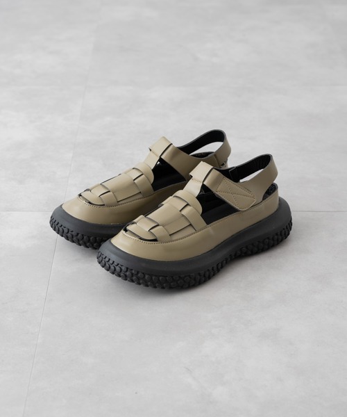 mebole(メボレ)の「厚底グルカサンダル(サンダル・レディース・ホワイト/ブラック/カーキ・SMALL/MEDIUM/LARGE)」の4枚目の写真