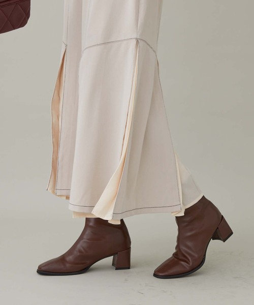 archives（アルシーヴ）の「ストレッチブーツ（ブーツ・レディース・ブラック/ブラウン/アイボリー・MEDIUM/LARGE）」の14枚目の写真