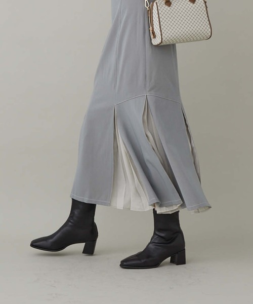 archives（アルシーヴ）の「ストレッチブーツ（ブーツ・レディース・ブラック/ブラウン/アイボリー・MEDIUM/LARGE）」の8枚目の写真