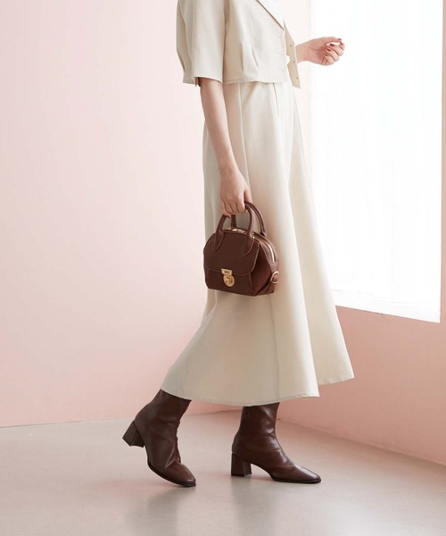 archives（アルシーヴ）の「ストレッチブーツ（ブーツ・レディース・ブラック/ブラウン/アイボリー・MEDIUM/LARGE）」の17枚目の写真