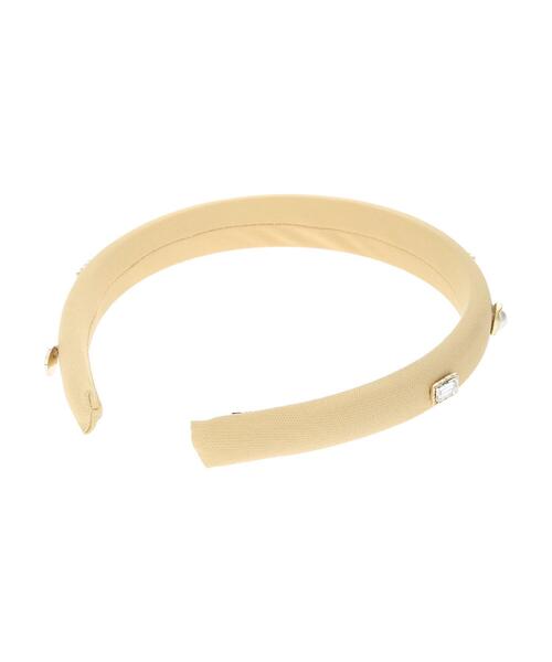 SLURR（スラ―）の「ビジューカチューシャ（カチューシャ・レディース・ブラック/イエロー/アイボリー・FREE）」の16枚目の写真